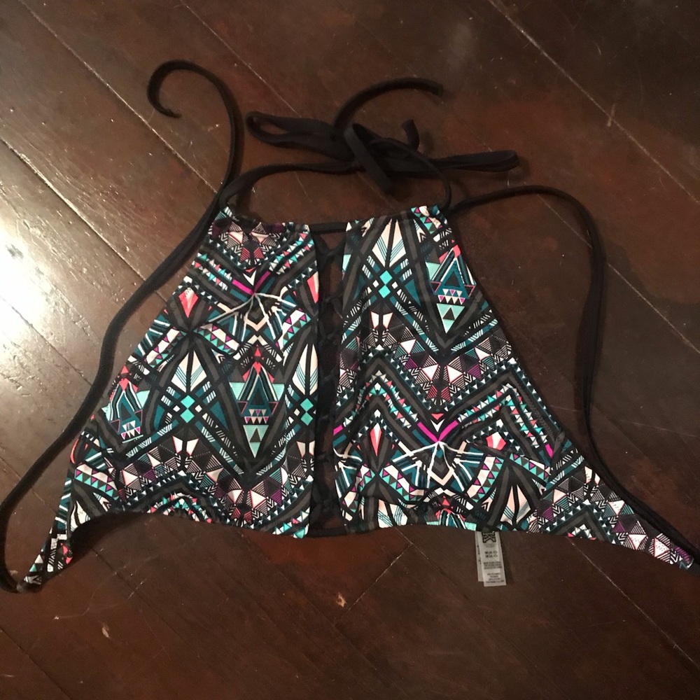 PINK ladder swim top